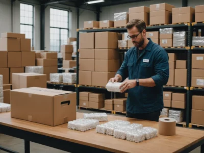 envoyer un colis dans un carton